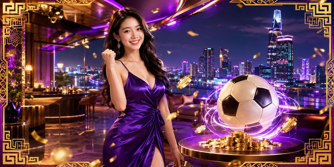 Màn hình neon hiển thị kết quả cá cược bóng đá tại Thành phố Hồ Chí Minh