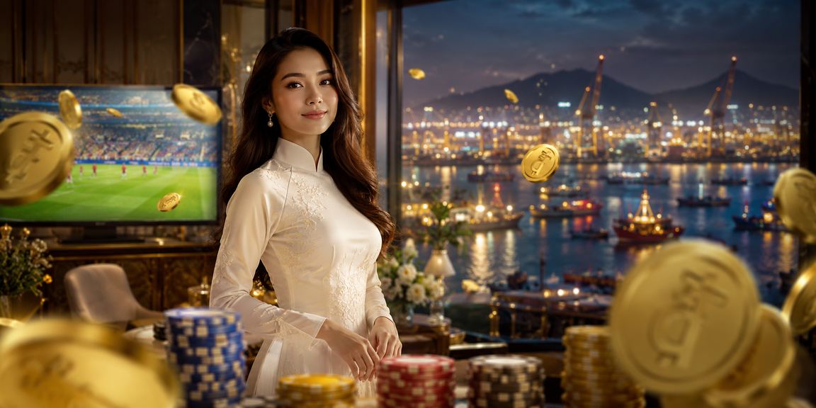 Người chơi nữ trong trang phục áo dài thưởng thức giải trí casino tại Vũng Tàu